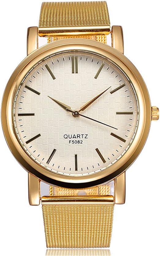 HITOP Vintage Retro D' oro semplice metallo tessuto Bracciale Orologio da  polso da donna stile Basilea Orologio al Quarzo Top Watch : Amazon.it:  Orologi