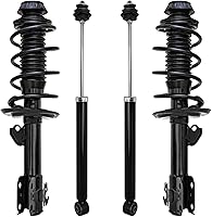 Vista 31 de Detroit Axle - Amortiguadores de puntales para Kia Optima 2011 2012 2013 [construido en Corea, con suspensión deportiva] Puntales delanteros