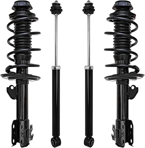 Miniatura 31 de Detroit Axle - Amortiguadores de puntales para Kia Optima 2011 2012 2013 [construido en Corea, con suspensión deportiva] Puntales delanteros