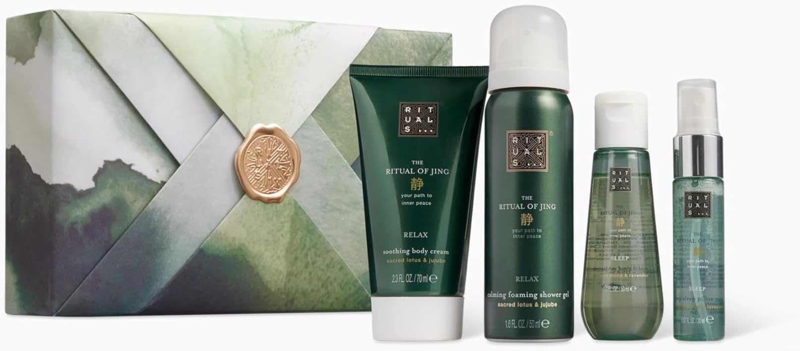The Ritual of Jing - Relax Treat Unisex Skin Care Gift Set