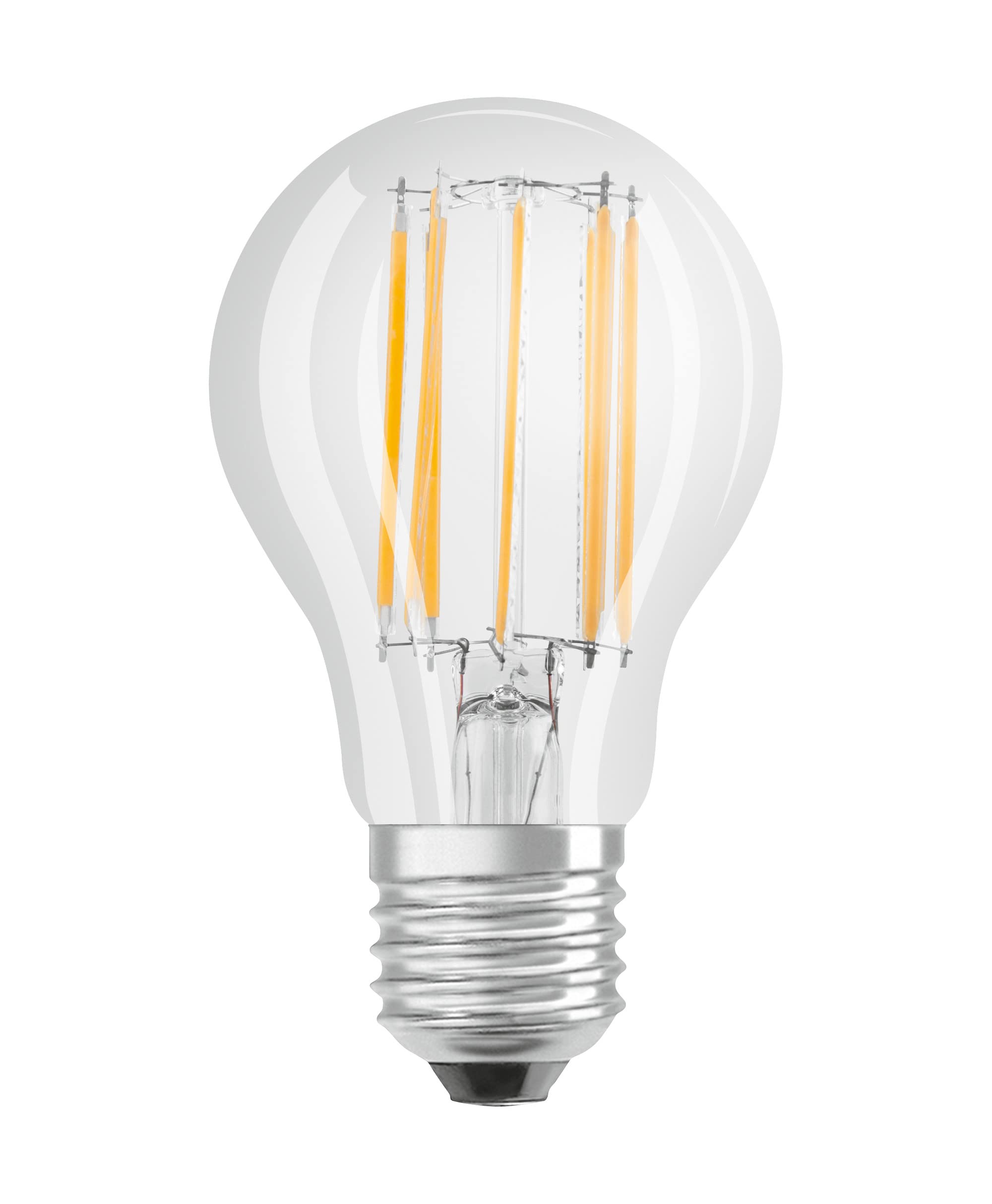 OSRAM LED Star Classic A, Sockel: E27, Nicht Dimmbar, Warmweiß, Ersetzt eine herkömmliche 100 Watt Lampe, Filament, 6er-Pack