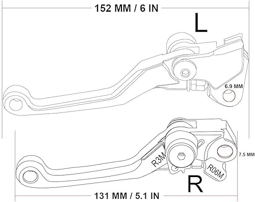 Miniatura 2 de CLKPEN for Yamaha XT250X XTZ125 XT 250 X XTZ 125 2006-2017 2016 2015 2014 CNC Motorcycle Billet Foldable Pivot Clutch Brake Lever Handle XZNMMJ
