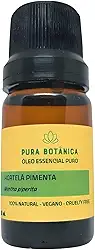 Óleo Essencial de Hortelã-Pimenta 10ml 100% Puro Pura Botânica – Aromaterapia, Aroma Refrescante, Energia e Bem-Estar Natural