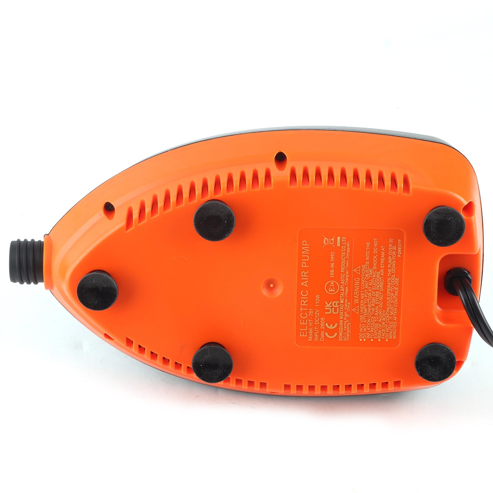TOPINCN Pompe à Air Numérique Portable Haute Pression 12 V pour Planches à Pagaie Gonflables, Conception Compacte pour Un Voyage et Un Rangement Faciles, Idéale pour Les et Les Coussins d'air,