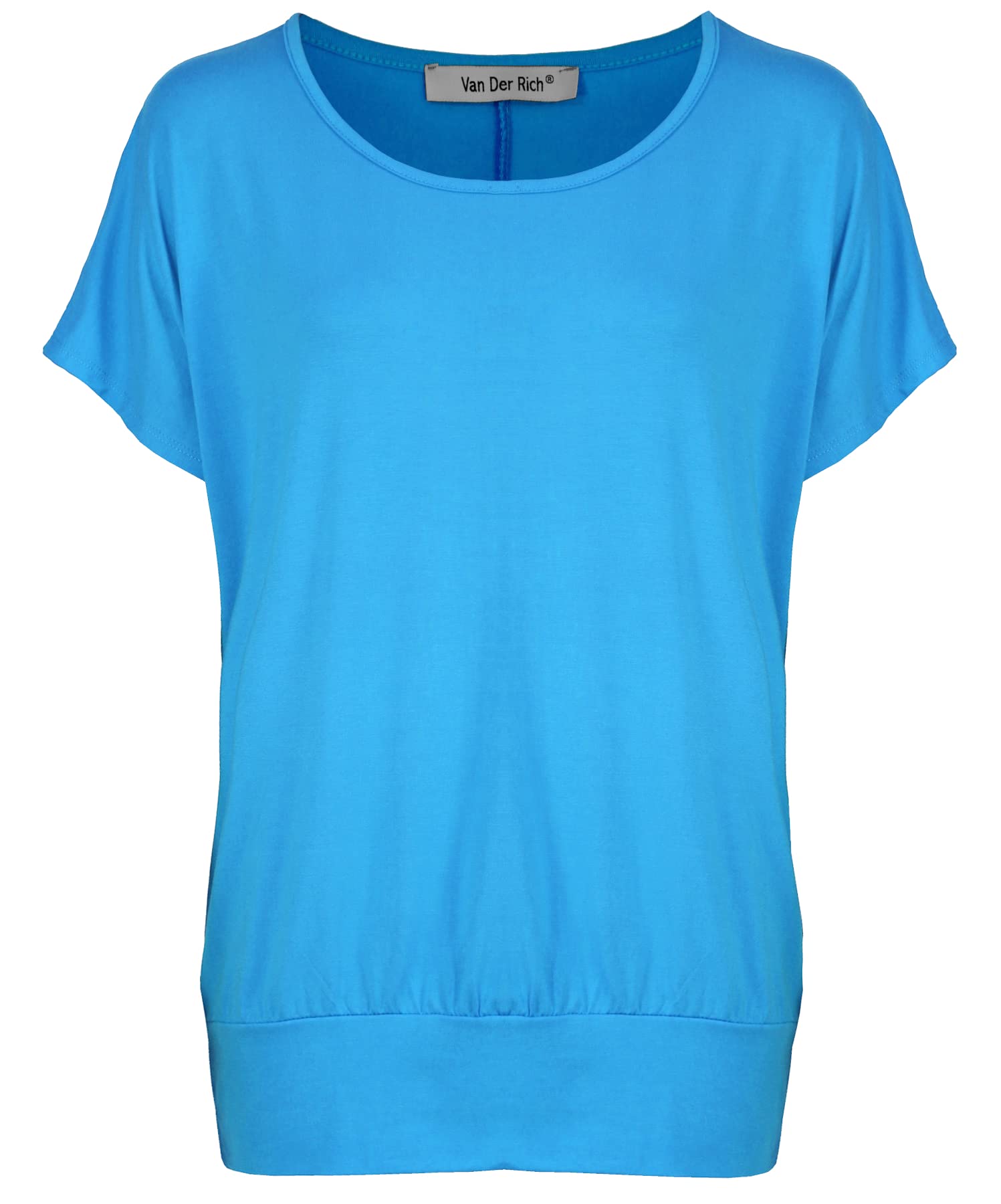Van Der Rich ® - Tshirt Kurzam Rundhalsausschnitt Sommer- Damen
