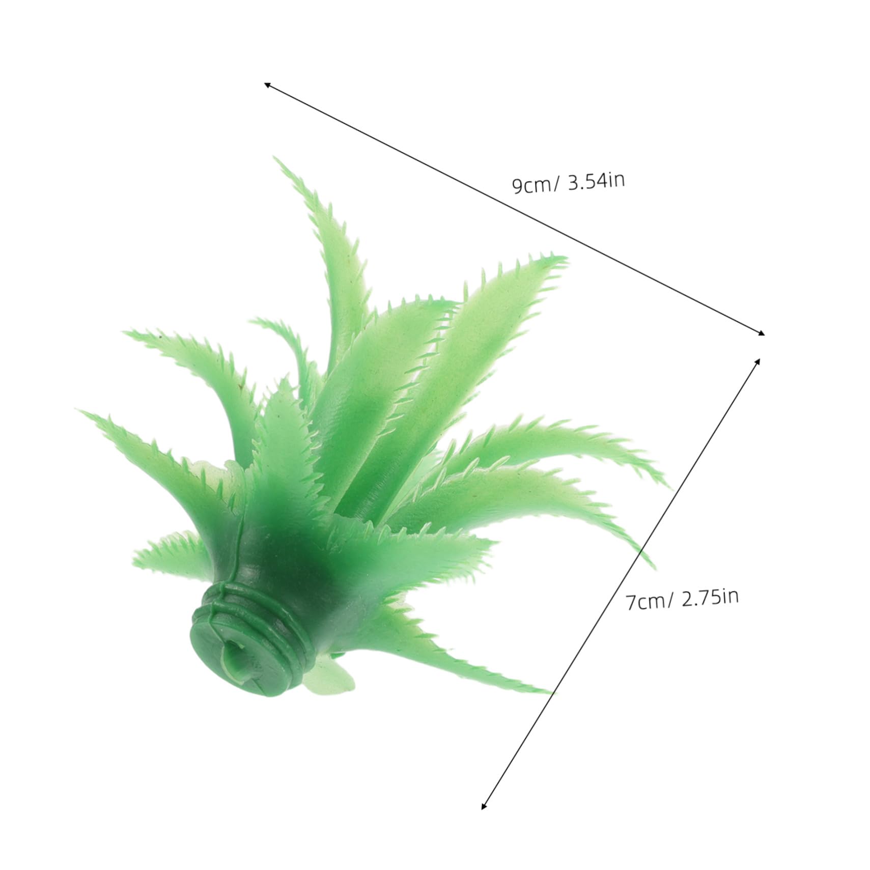 ABOOFAN 75 Piezas Hojas De Piña Simuladas Hojas De Flores Artificiales Verde El Plastico
