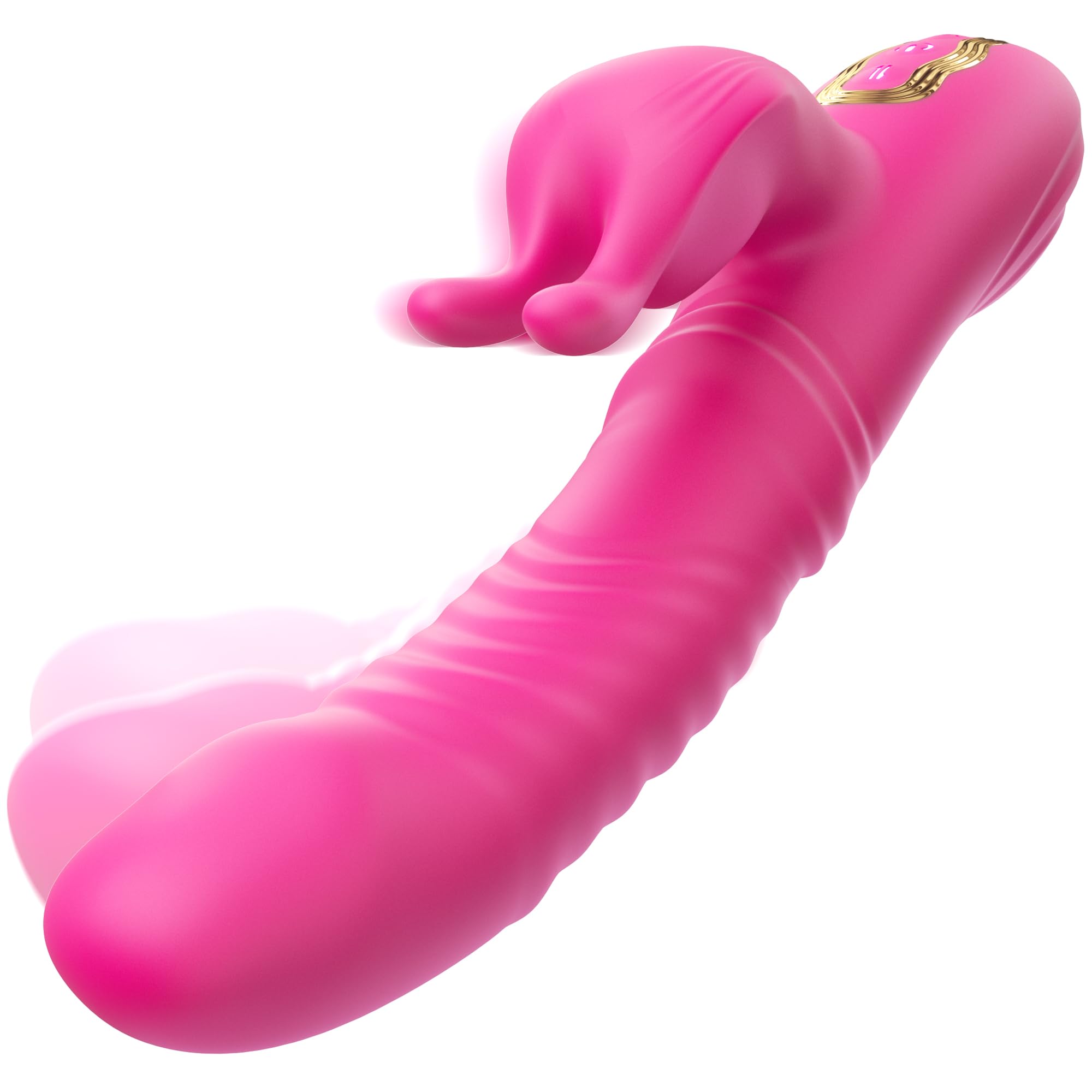 Rabbit Vibrator Sex Toys for Women Swinging Dildo Vibrator with 3 Swing Modes 10 Vibrations 30 Swing G
