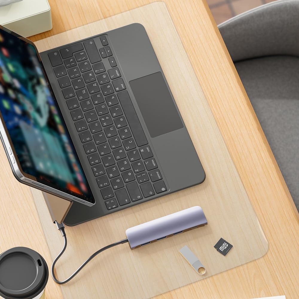 ONEART Clear Writing Desk Pad, 24" x 14" Waterproof Multi