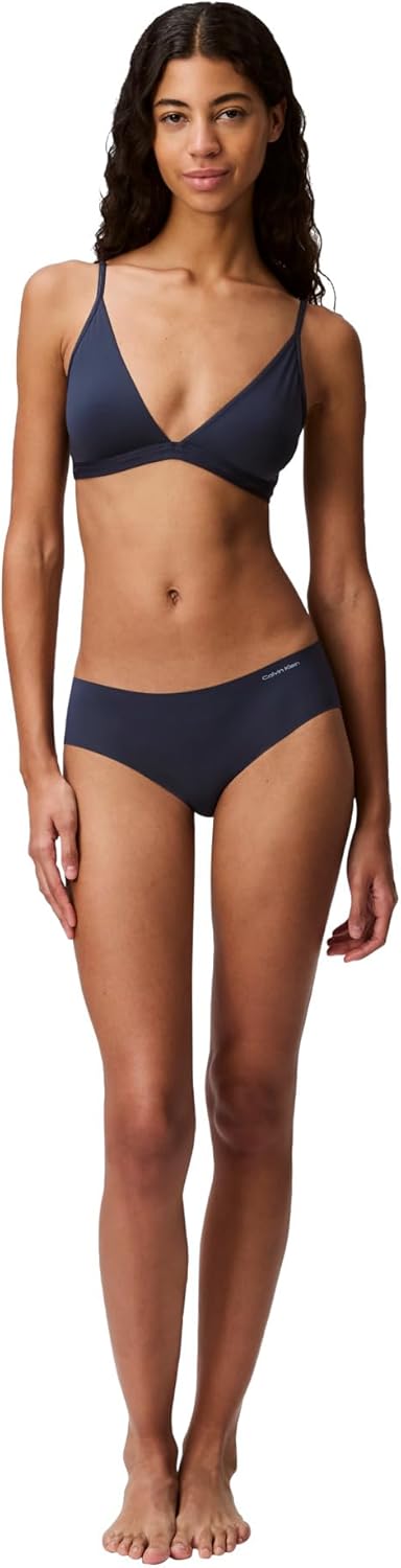 Calvin Klein Womens Form to Body Lightly Lined Triangle Bralette - Image 3