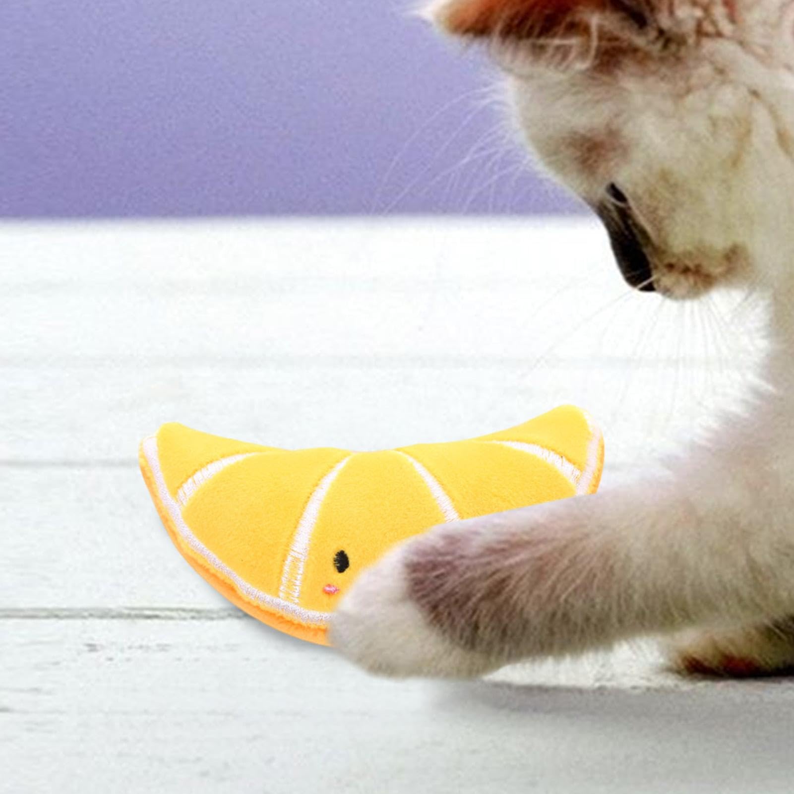 Giocattolo con erba gatta a banana, giocattoli con cuscino per gatti - Giocattoli interattivi con erba gatta per gatti a forma di frutta,Divertente giocattolo da masticare per gatti, giocattoli per la