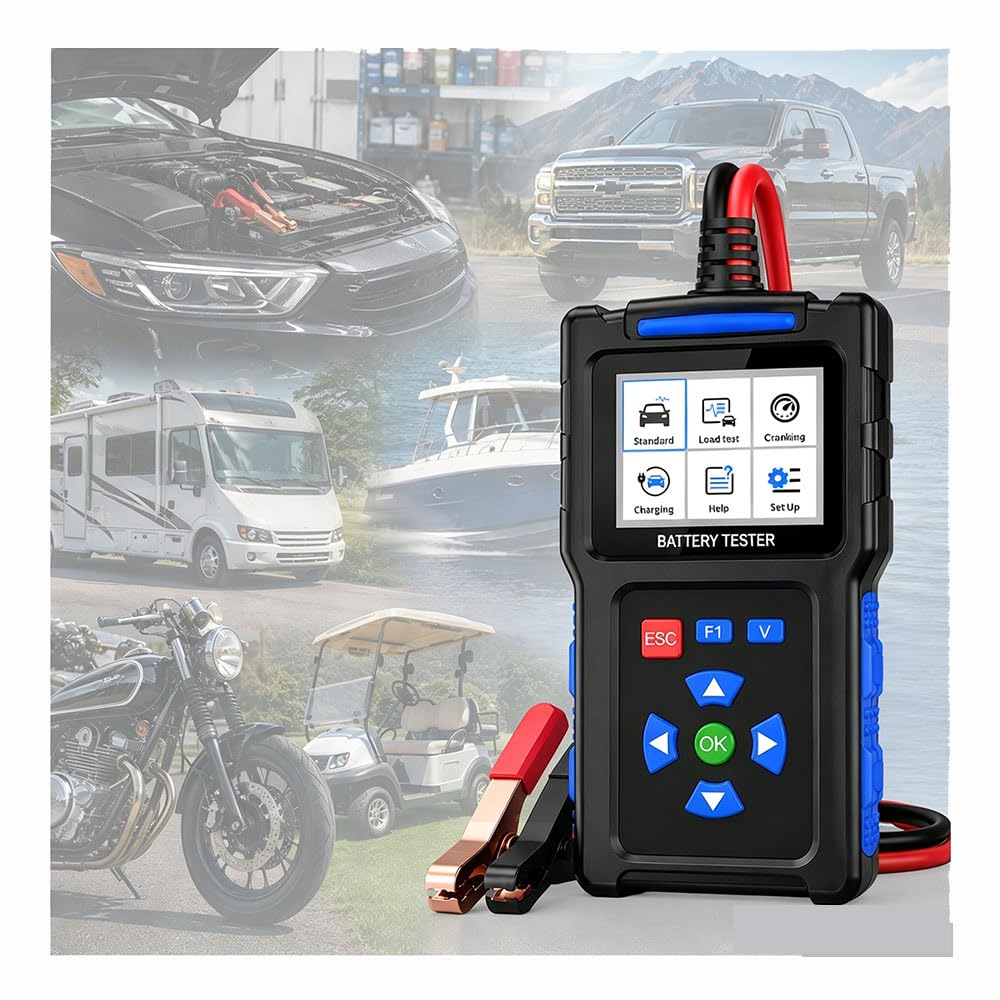 Rdllzxuip Professional OBD2 Scanner and 12V Battery Load Tester for Buick Encore GX 2020-2025, Advanced Diagnostic Tool