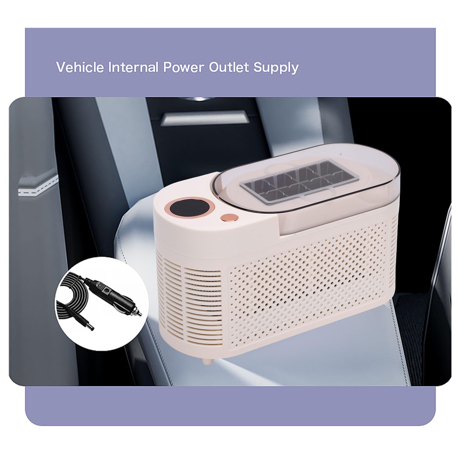Fabricante de Hielo de Encimera, 120W 8 Cubos en 10-15 Minutos Compacta Fabricante de Cubos de Hielo Maker de Hielo para Acampar, Viajar y Actividades Al Aire Libre (Enchufe de