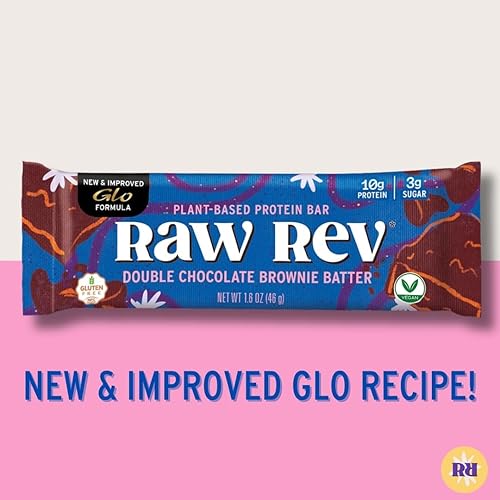 Miniatura 6 de Raw Rev Glo Vegan - barras de proteínas sin gluten