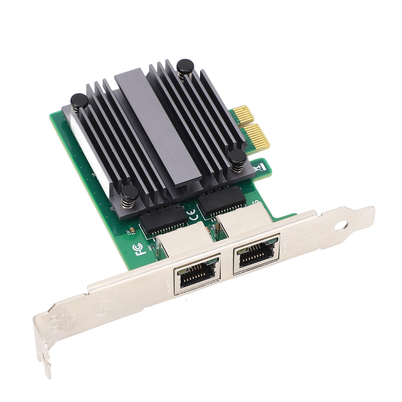 Cryfokt Carte Réseau PCIe 2.5G Ethernet Haute Vitesse, Adaptateur pour Jeux