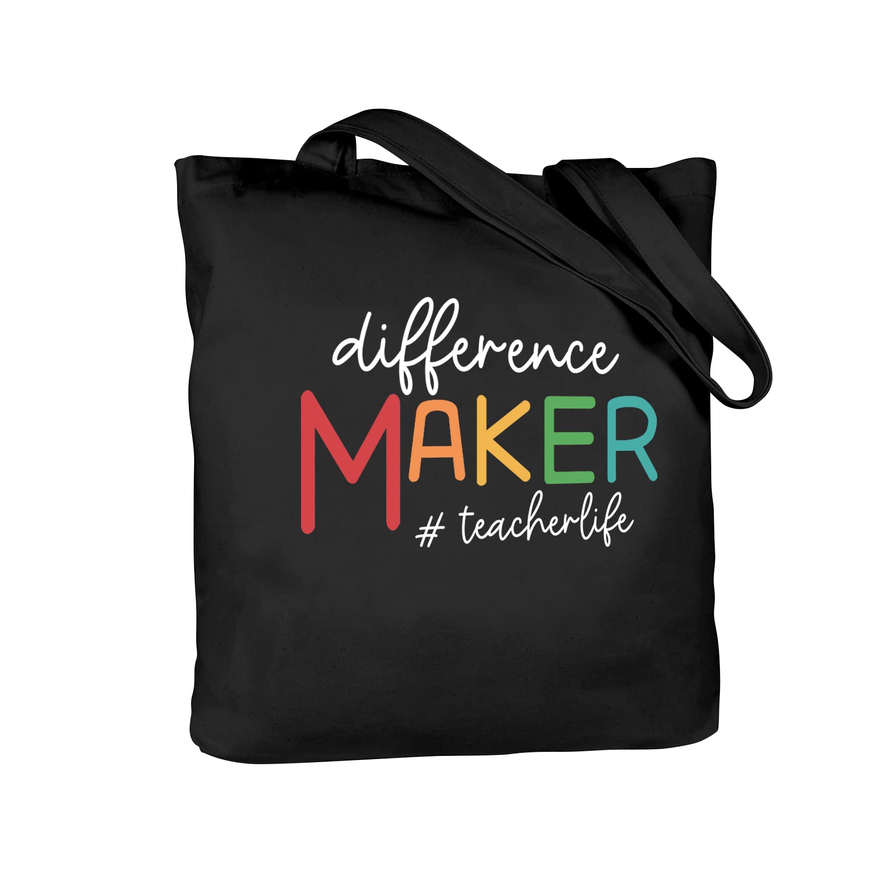 CARAKNOTS Teacher Gifts for Women Teacher Appreciation Gifts Teacher Christmas Gifts for Teacher Tote Bag