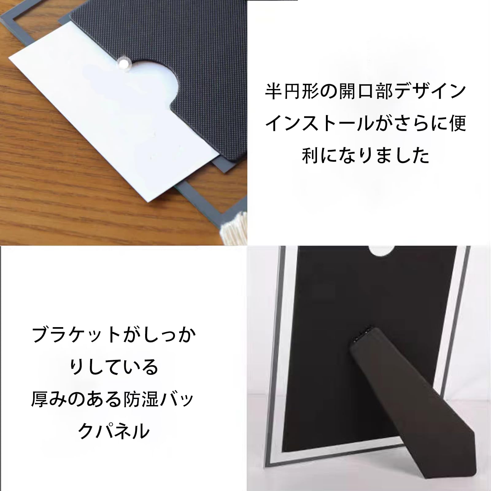 Amazon.co.jp: Laiqianle ガラス フォトフレーム 写真立て 賞状