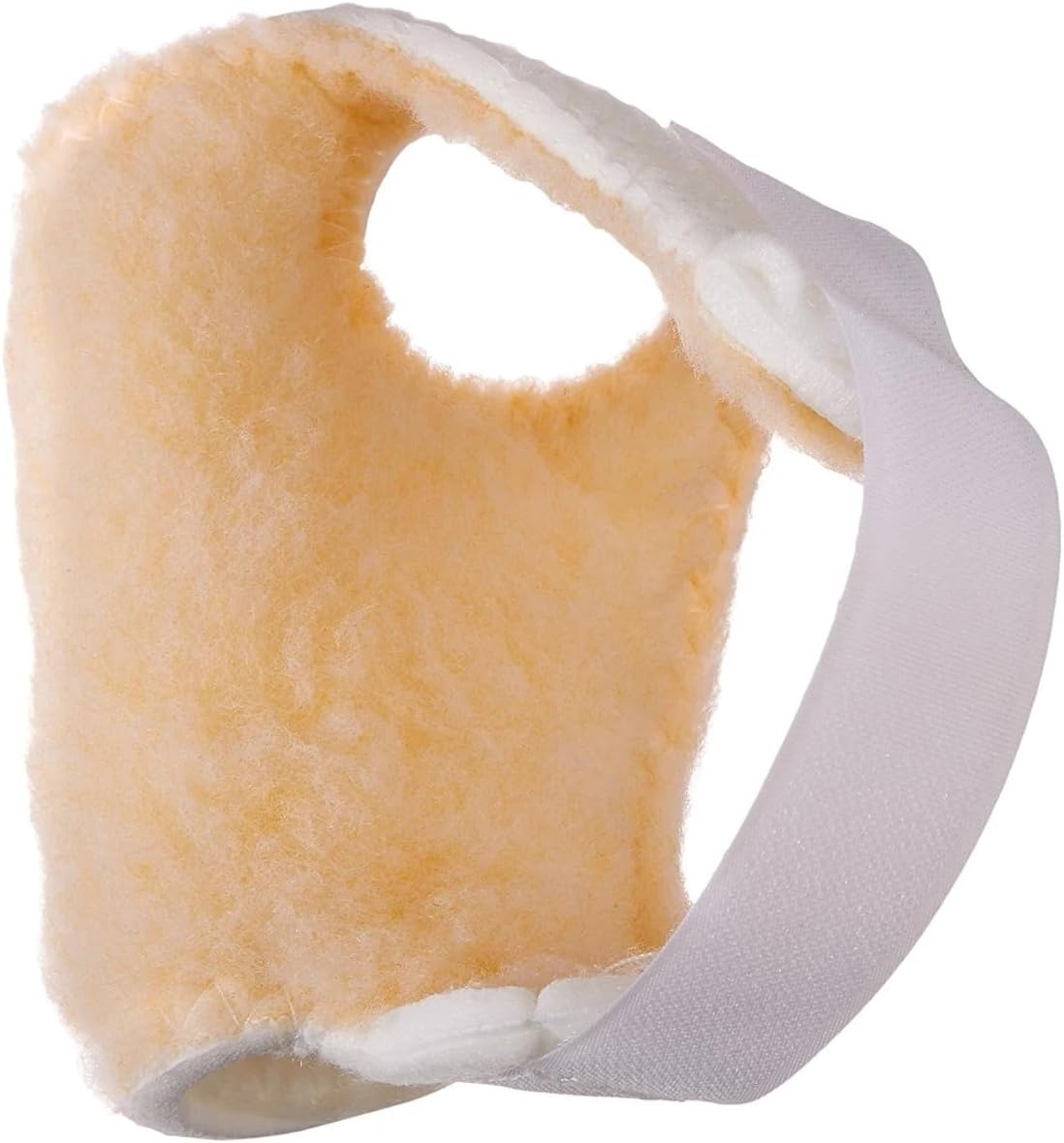 Sammons Preston Rolyan Palm Protector for Left Hand, Left Handed Glove for Finger Contracture Prevention, Comfortable Hand Cushion with Soft Sherpa Lining and Palm Pad to Prevent Hand Contractures