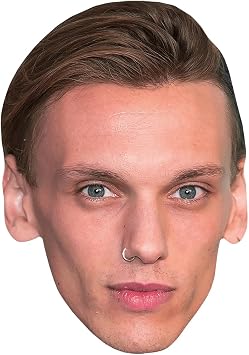 Jamie Campbell Bower Short Hair Celebrity Mask, Flat Card Face, Fancy Dress Mask