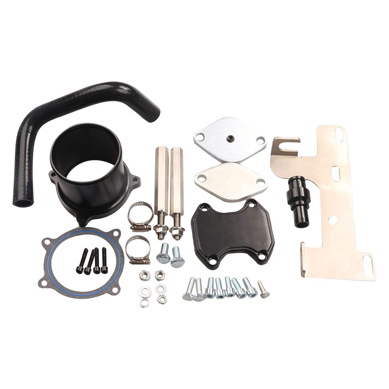 Buy JIUY Cooler & Throttle Valve Delete Kit Automobile Exhaust