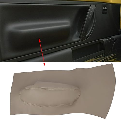 Miniatura 5 de Para 1998-2010 Volkswagen Beetle Puerta Panel Insertar Tarjetas Cuero Sintético Beige 710359818712 Model_TRD-RST-6670