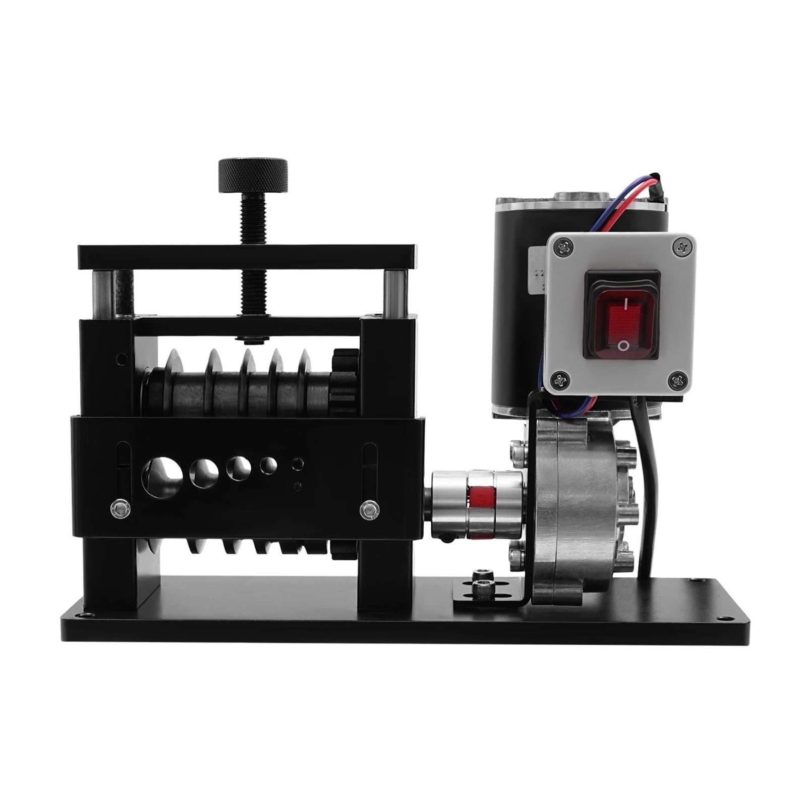 Electrical Wire Cable Stripping Machine Waste Tool with 6 Channels 3.4-17mm Copper Stripper Home Workshop Rápido y preciso