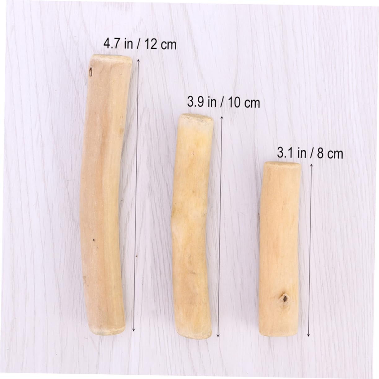 Veemoon DIY Craftstick from Natural Driftwood 500g 10cm Length for Home Office Decor