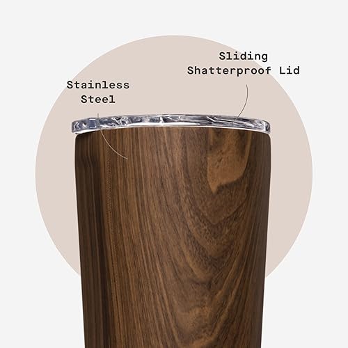 Miniatura 5 de Corkcicle - Taza de viaje de acero inoxidable con aislamiento