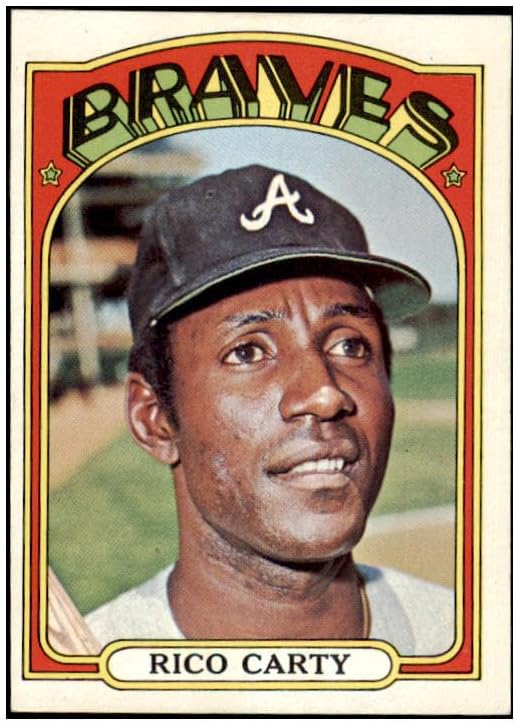 1972 Topps #740 Rico Carty Braves EX-MT 476705 Kit Young Cards