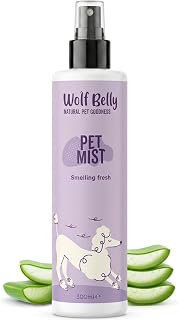 Wolf Belly – Bruma y Perfume Suave para Perros y Gatos (300 ml) Hidrata, Refresca y Perfuma entre Baños | Pelo Suave sin Aclarado | Con Aloe Vera y Panthenol – Hecho en España