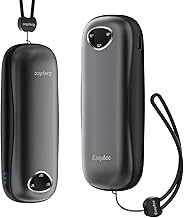 Handwärmer Elektrisch 10000mAh,EasyAcc 2er-Pack Handwärmers,3 Heating Modes Rechargeable Pocket Handwärmers,Double-Sided Heated with LED Digital Screen für Camping,Jagd,Golf,Raynauds