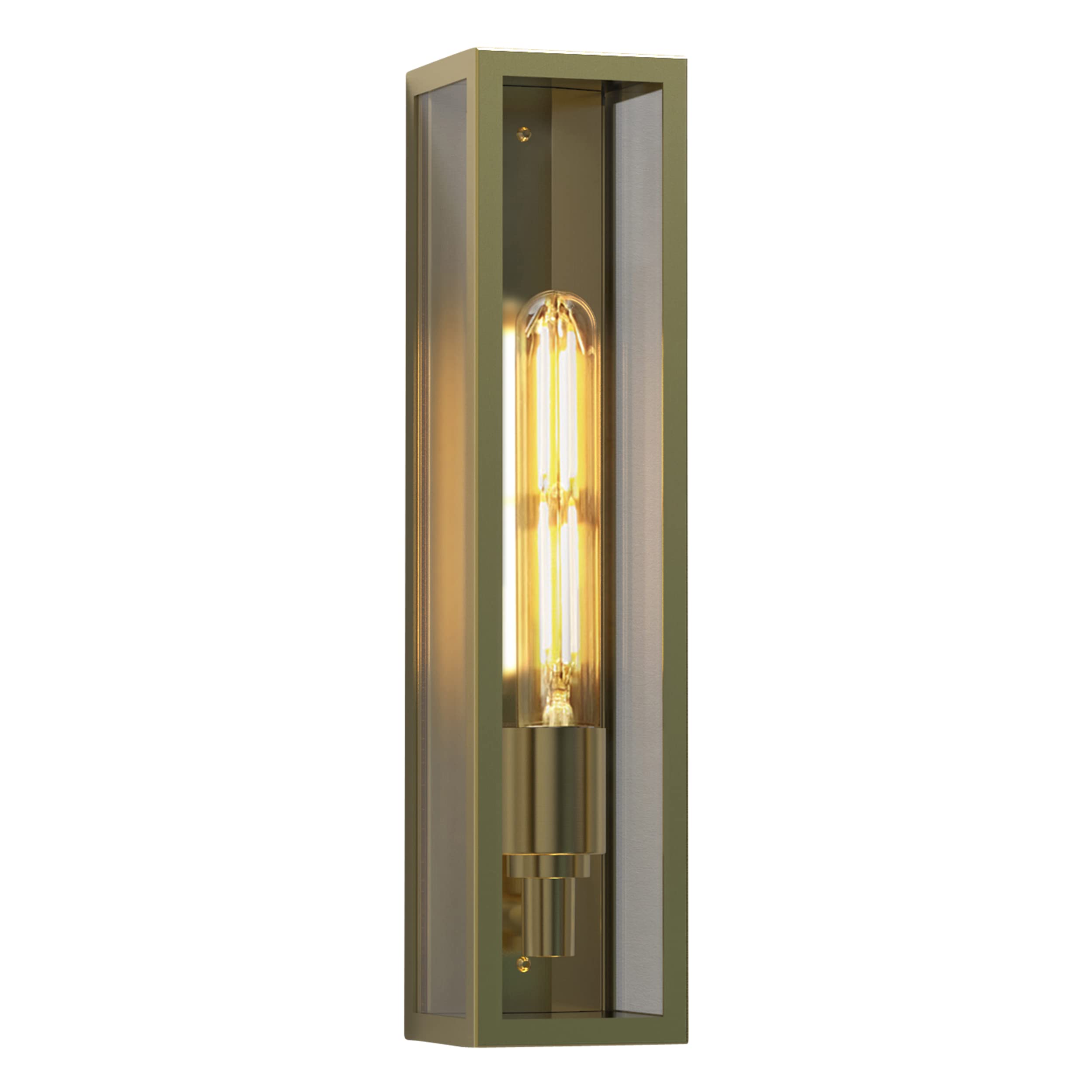 Astro Harvard Wall Light Natural Brass