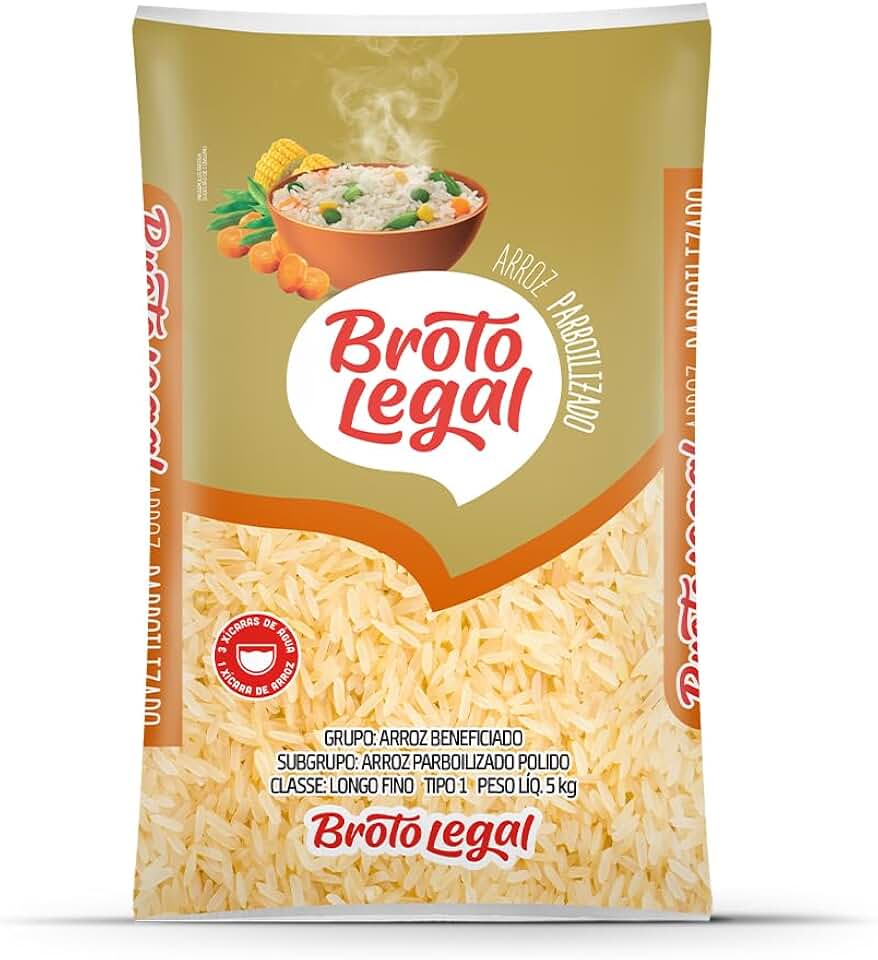 Broto legal Arroz Parboilizado Broto Legal 5Kg