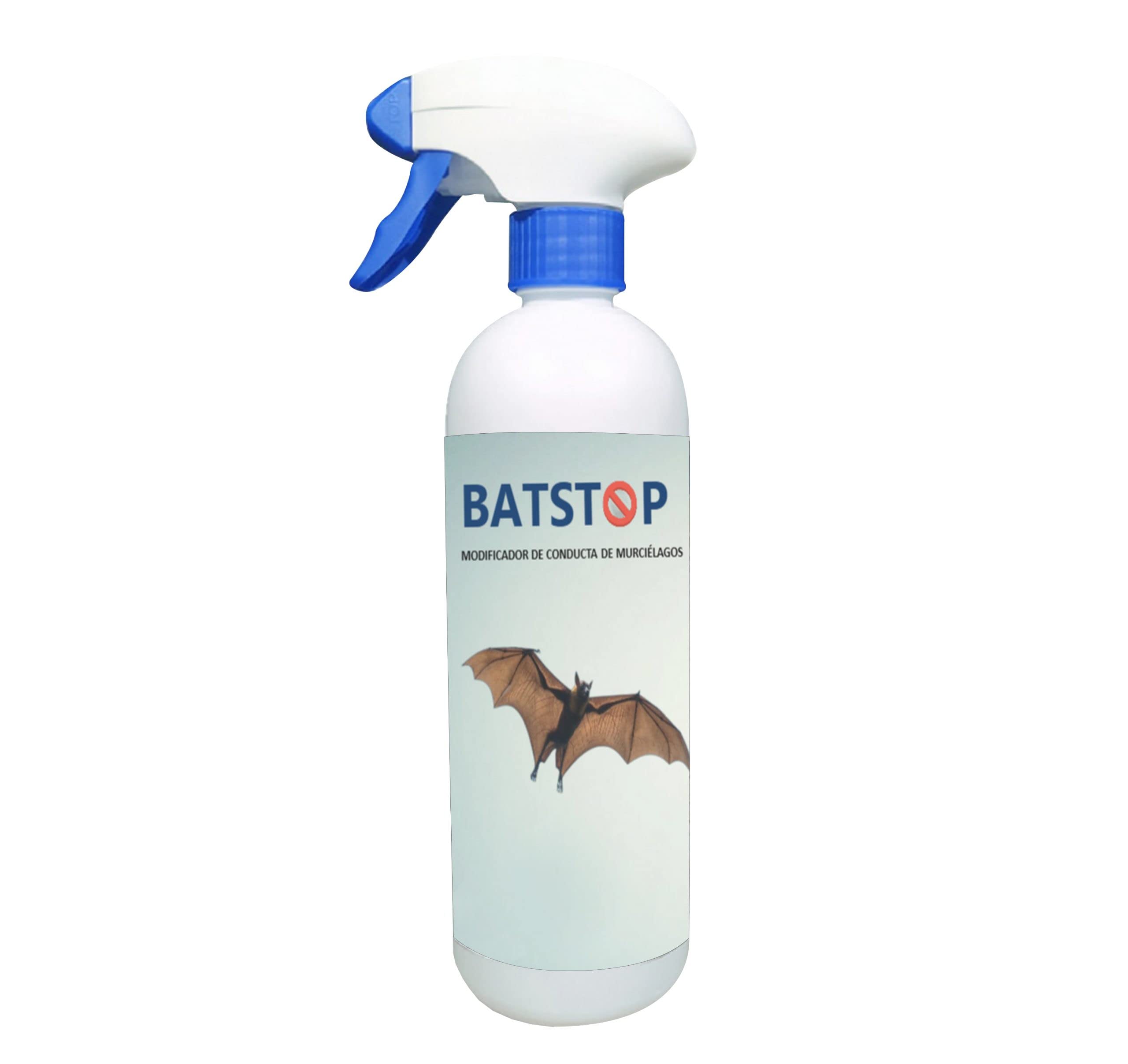 Batstop | Repelente líquido de murciélagos en Spray | Tejas, tejados, persianas, desvanes, rendijas