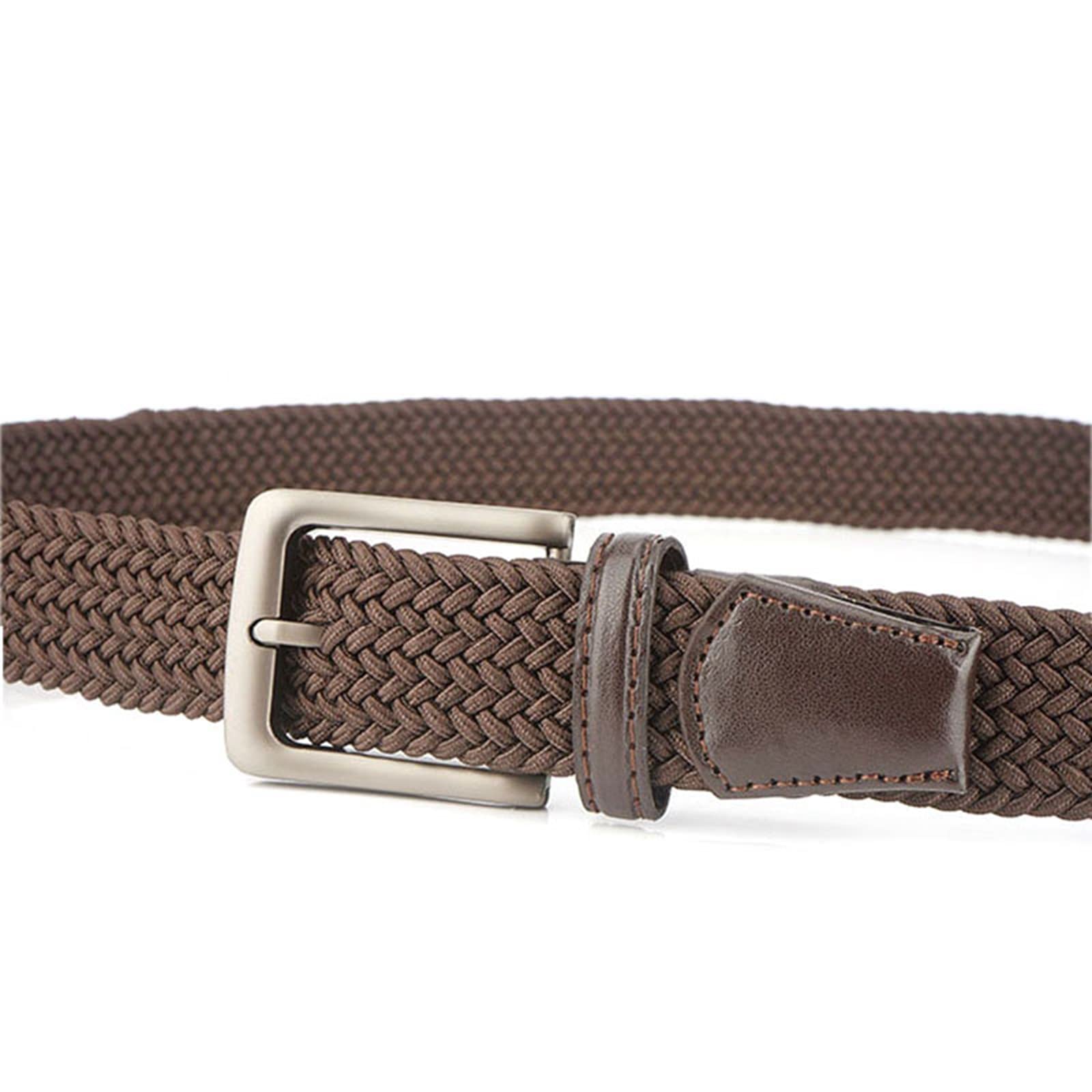 Elastischer Stretch-Gürtel for Herren, Taillengürtel aus Segeltuch mit Schnellverschluss-Schnalle,