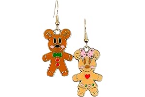 Disney BaubleBar Mickey and Minnie Gingerbread Mouse Earrings
