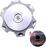 Vista 2 de Tapa de tanque de combustible de aluminio CNC con válvula de ventilación para bicicleta motorizada Pit Dirt Bike de 50 cc, 70 cc, 90 cc, 110 cc, 125