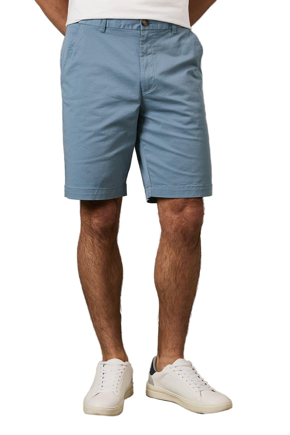 Maine Premium Chino Shorts, 32, Blue