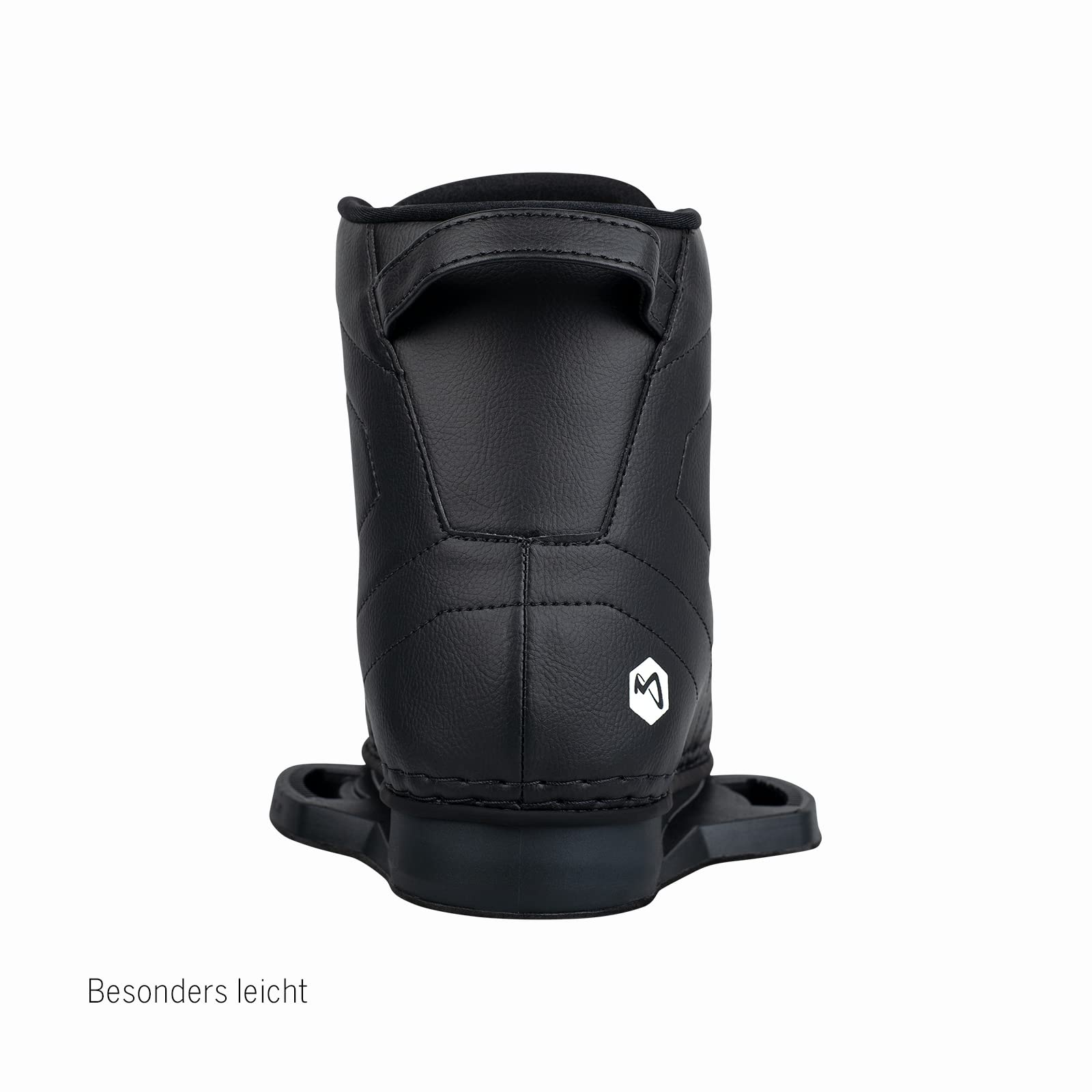 MESLE Wakeboard-Bindung Core, 32-47 EU, Open Toe Boots für Fortgeschrittene, für Boot und Seilbahn, schwarz