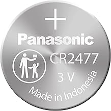 Panasonic Battery CR2477 Lithium 3V 1 Pack (1 Battery)