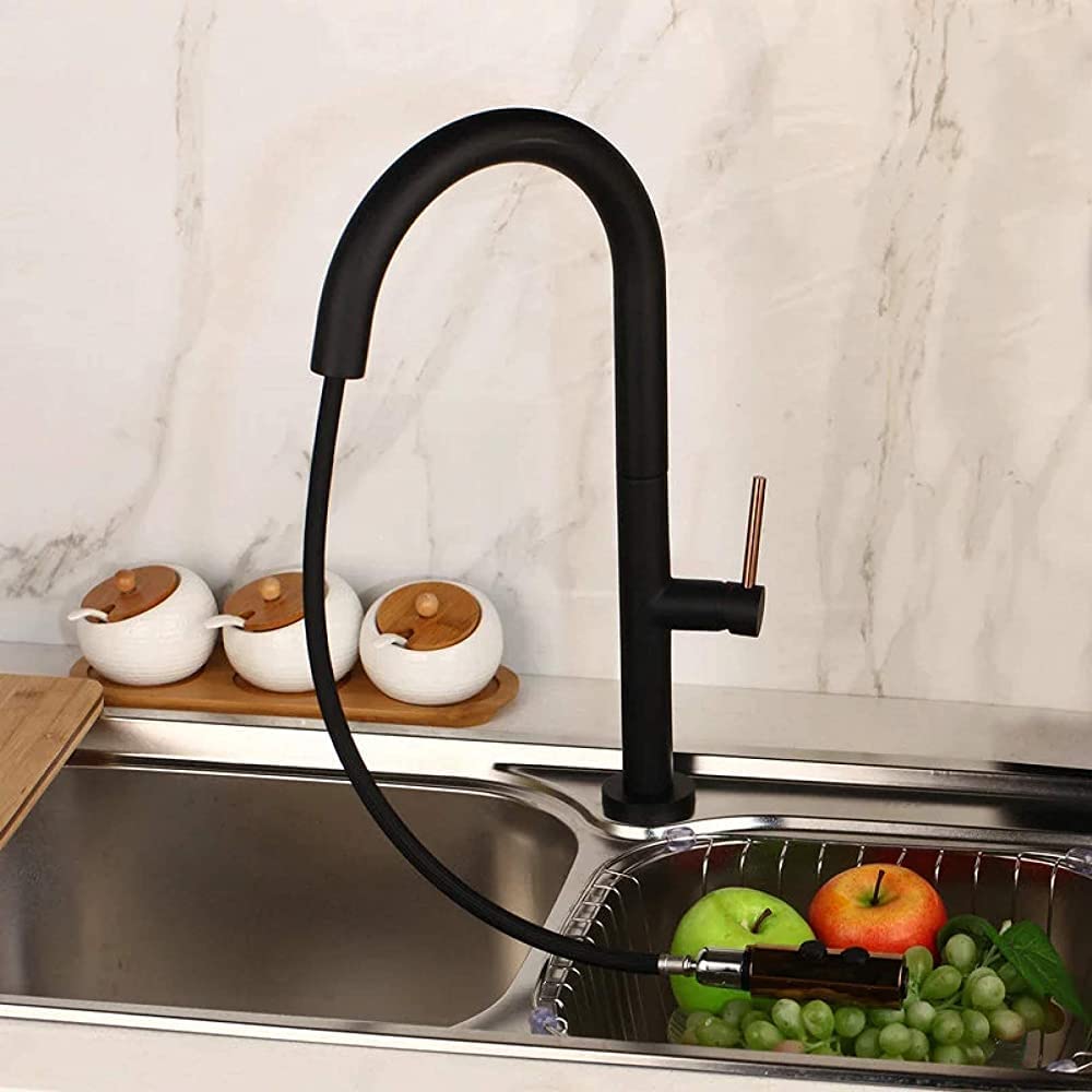 Grifos de cocina para fregadero con caño giratorio 360 que transforman tu rutina culinaria