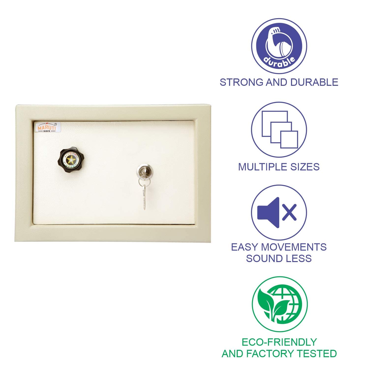 Laxmi KAPAT Safe Locker - Secure Home & Office Storage -6