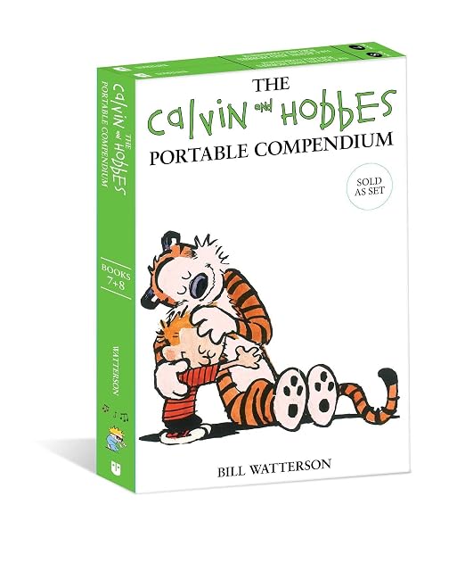 Portada de The Calvin And Hobbes Portable Compendium Set 4: Volume 4