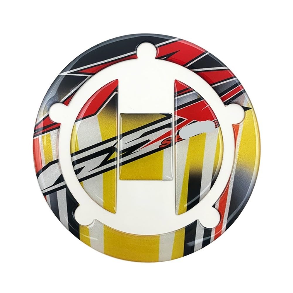 Tank Pad Stickers Reflective Motorcycle Fuel Tank Pad Decals Gas Cap Sticker for GSXR600 750 1000 1300 GSXR1000 K3/K4/K5/K6/K7/K8/K9