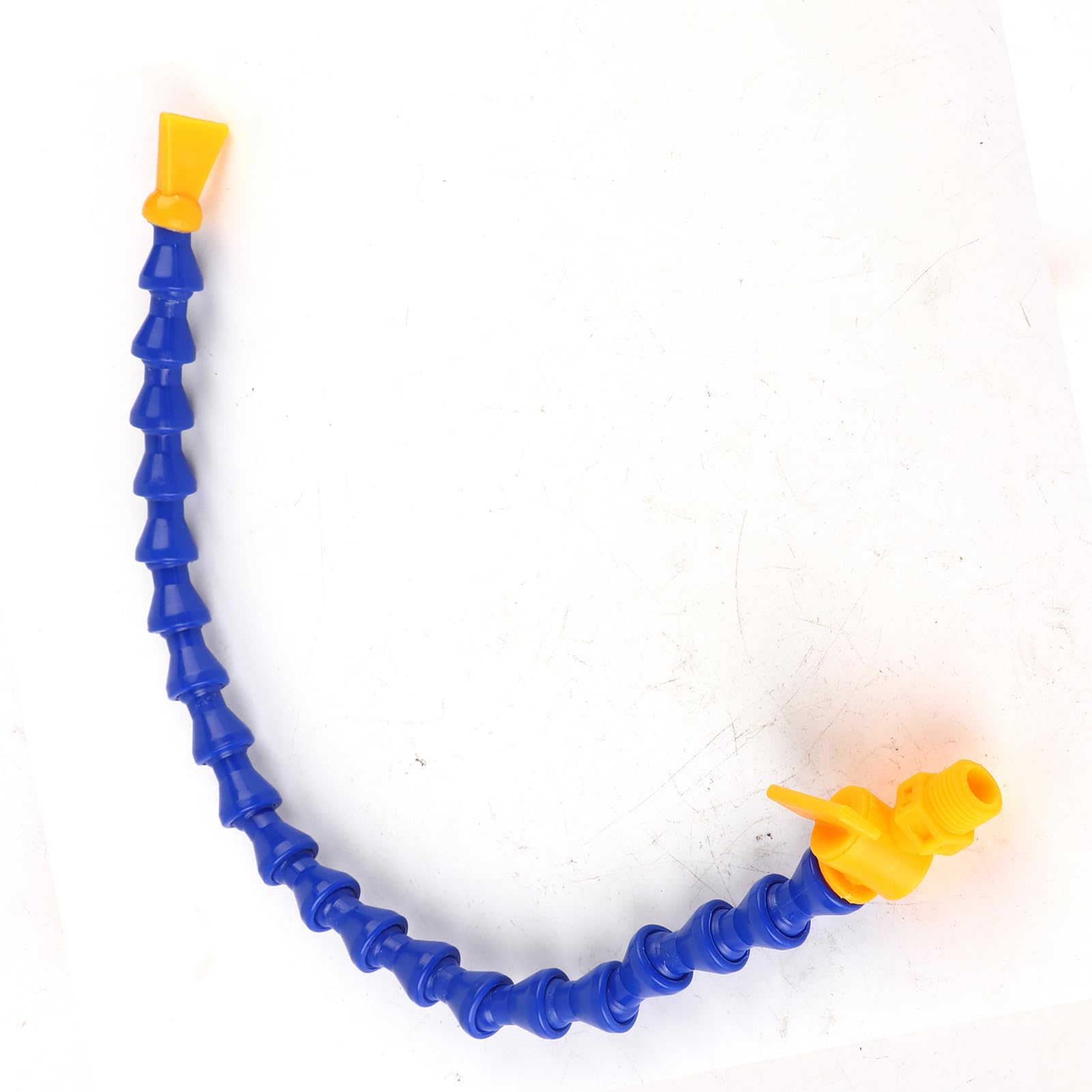 SEAFRONT Tubo de Manguera de Tubo de Refrigerante con Boquilla Plana Redonda de 12 Piezas con Cuerpo Flexible de Plástico para Torno, Fresado, Máquina CNC, Maquinaria Hidráulica,