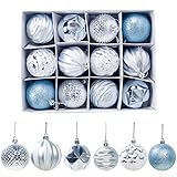 Photo Gallery fantastiche palline decorative per le vacanze, set da 12, ideali per eventi (e) Photo Gallery fantastiche palline decorative per le vacanze, set da 12, ideali per eventi (e)