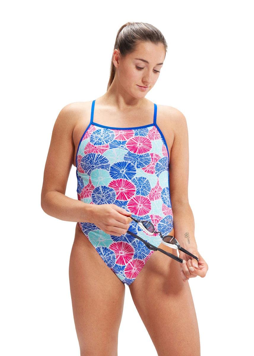 Speedo S64104800 Bañador Mujer, Adultos Unisex, Multicolor, Estándar