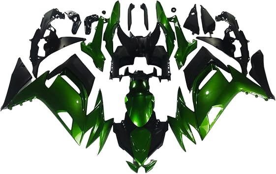 Fairings For Kawasaki ER-6F Ninja 650r 2021 2022 2023 Green Black Bodywork