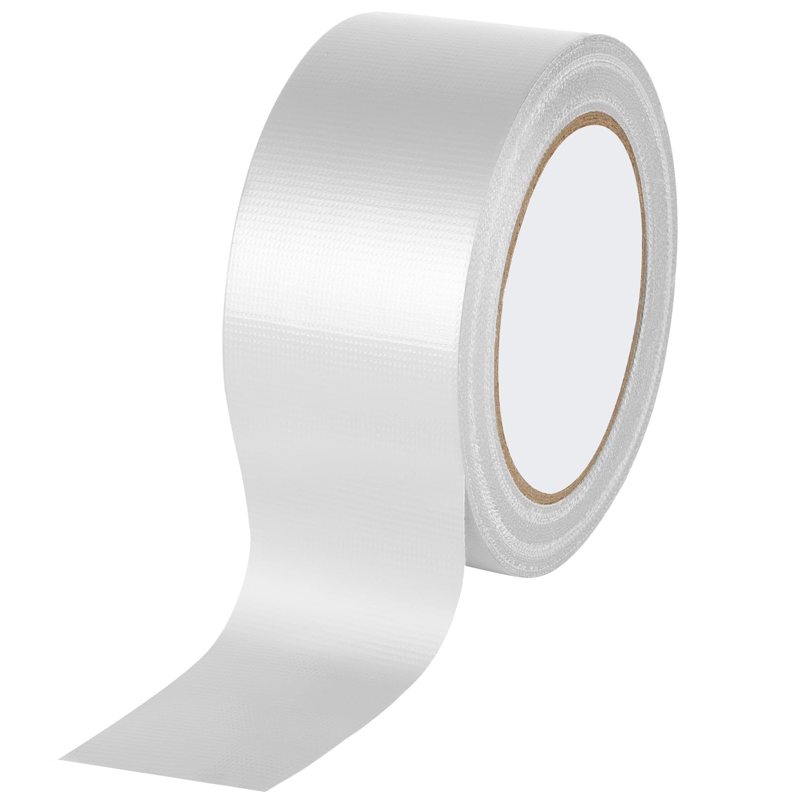 AYBUY Wiring Harness Cloth Tape, 25m X 50mm Adhesive Wiring Loom Cloth Tape, Waterproof Fabric Gaffer Tapes, Duct Tapes for Car & Motorcycle（White）