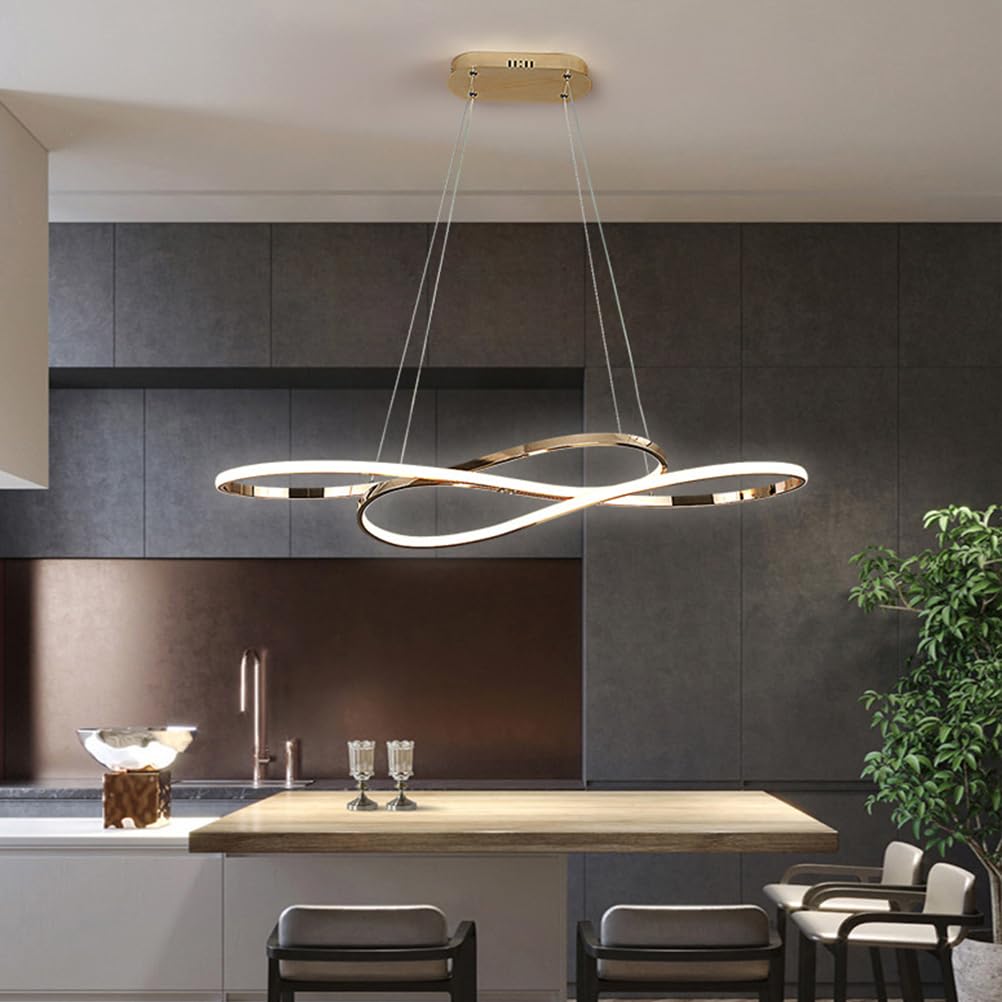 GLOBUS LAMPADARIO A SOSPENSIONE AD ANELLO 3 MISURE LED DIMMERABILE LUCE CCT 3000K-4000K 3 COLORI ONDALUCE CICIRIELLO - Shop Online