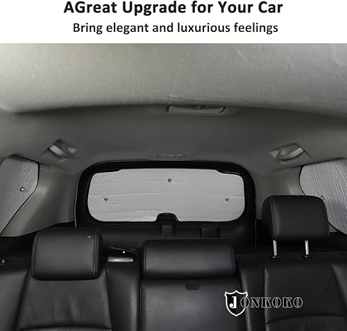 Miniatura 6 de Parasol para parabrisas de automóvil para Toyota Land Cruiser Prado FJ150 reflector de rayos UV plegable para ventana delantera y ventana completa,